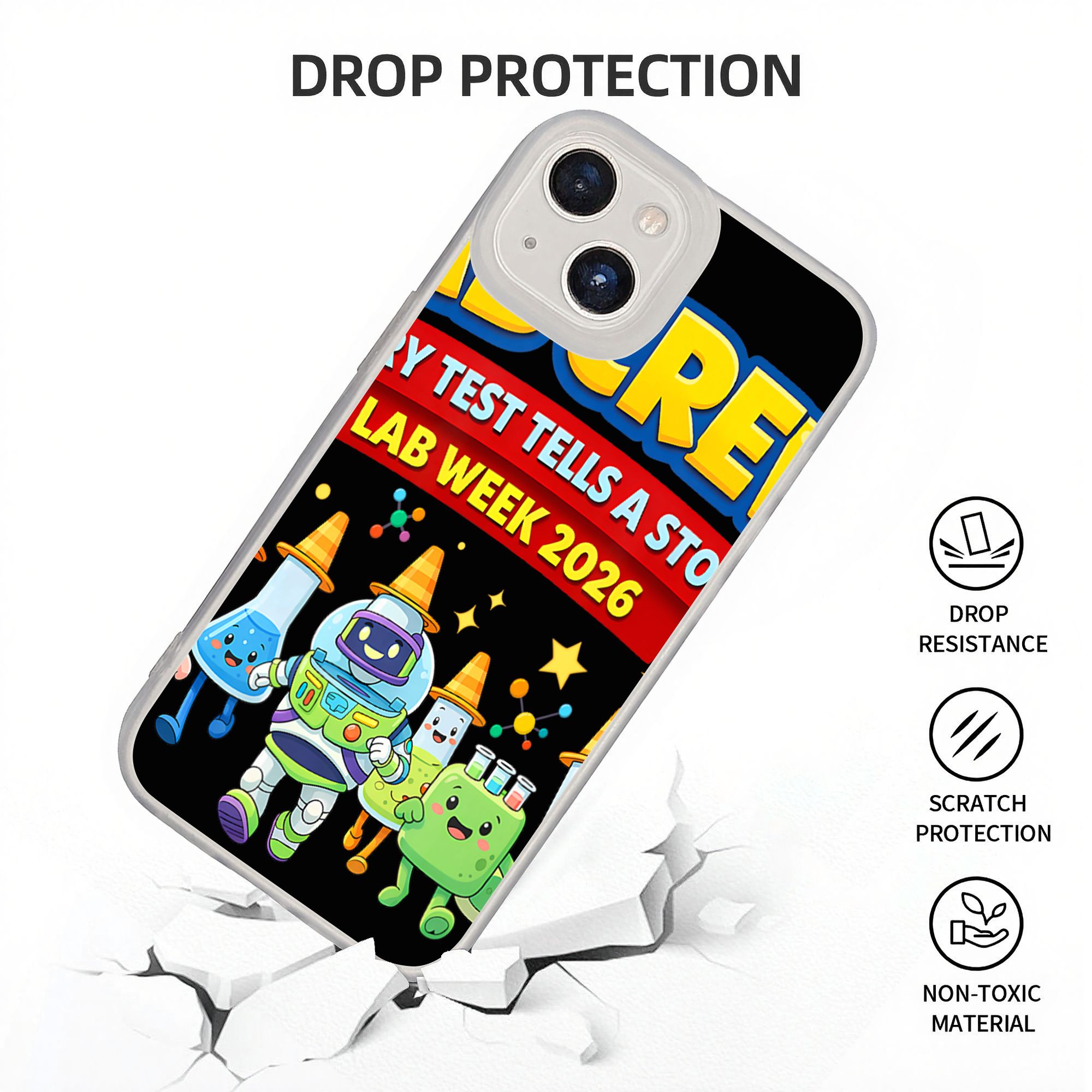 Medical Lab Tech - Nowe Etui Ochronne na Telefon z