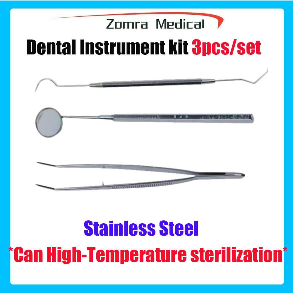 Dental Mirror Probe - Zestaw narzędzi dentystycznych ze stali nierdzewnej