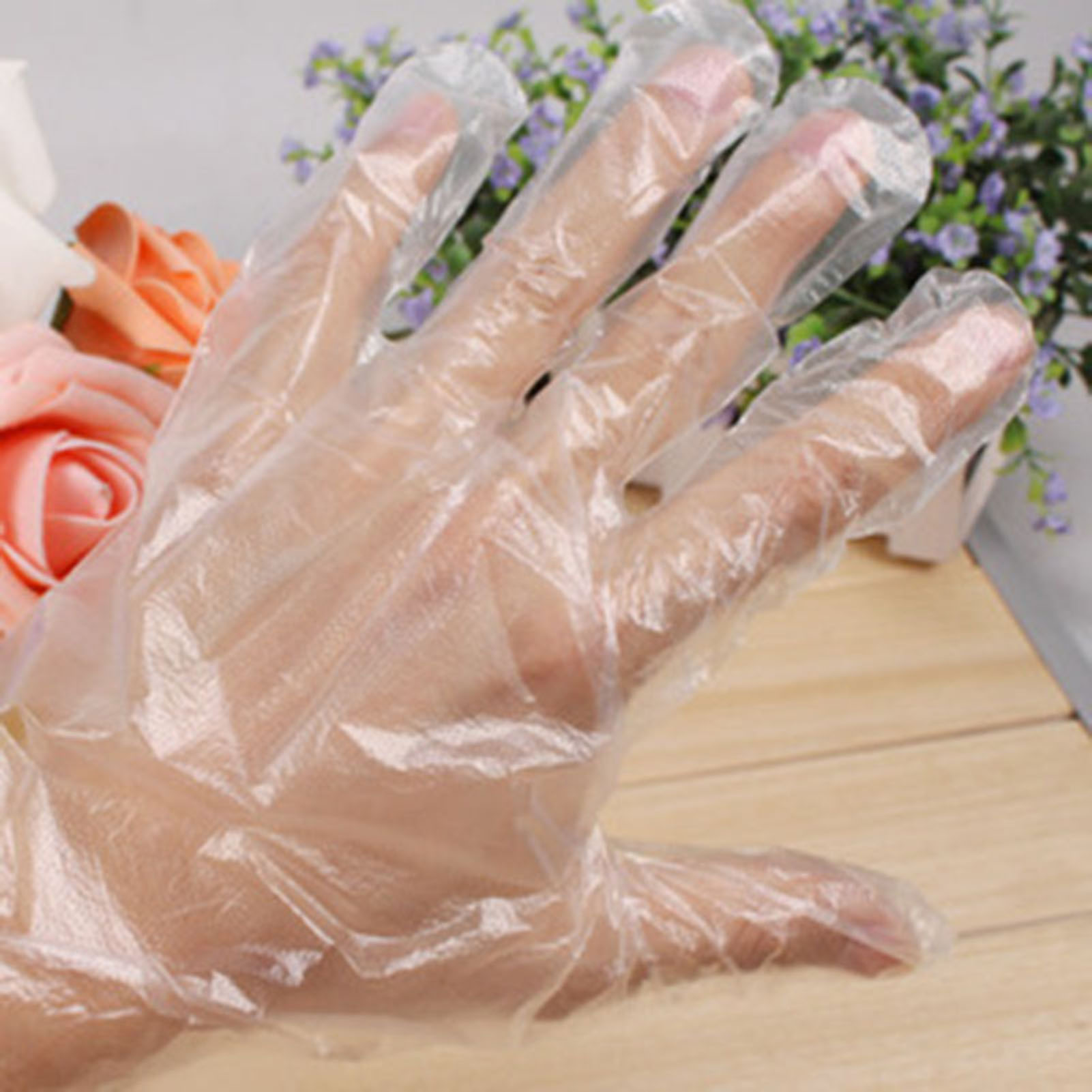 Disposable Gloves Nitrile - Hurtownia 100 szt. Plastikowe Jednorazowe Rękawice