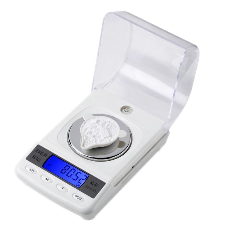 X Medical Lab - Waga jubilerska cyfrowa LCD 100g/50g 0,001g,