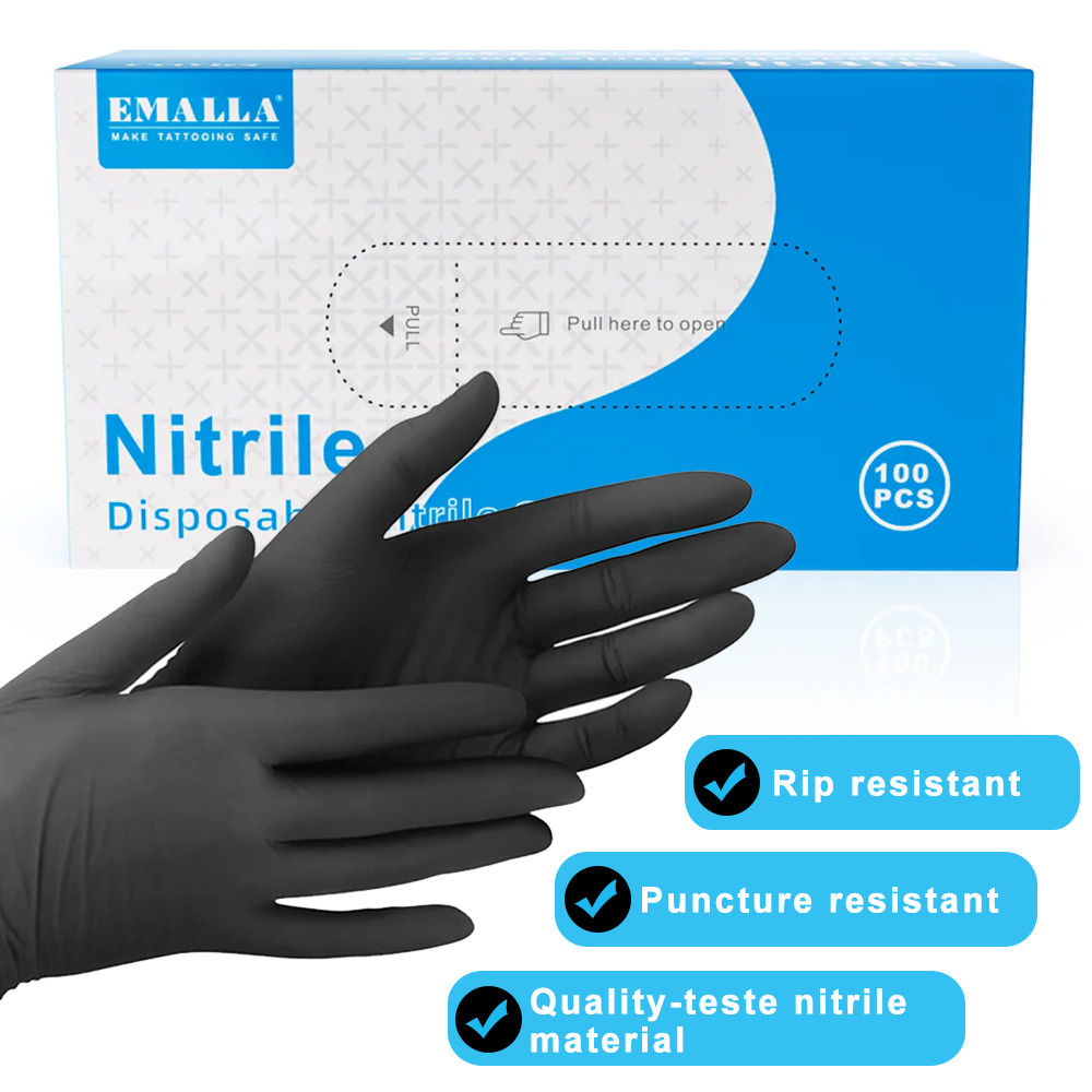 100/50/10 SZT. Jednorazowe Ręk – Disposable Gloves Nitrile recenzja i cena