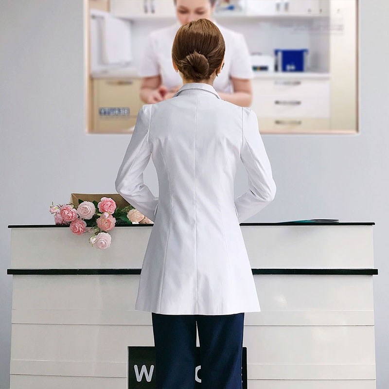 Biały fartuch laboratoryjny z  – Medical Lab Years recenzja i cena