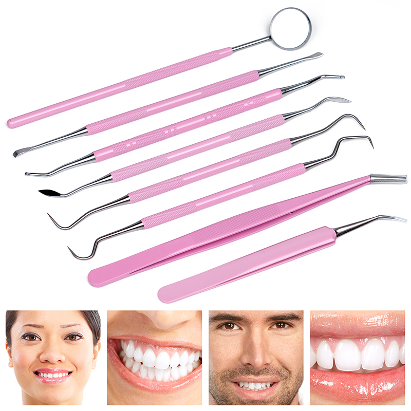 1 szt. Różowy Pęseta Dentystyc – Dental Mirror Probe recenzja i cena