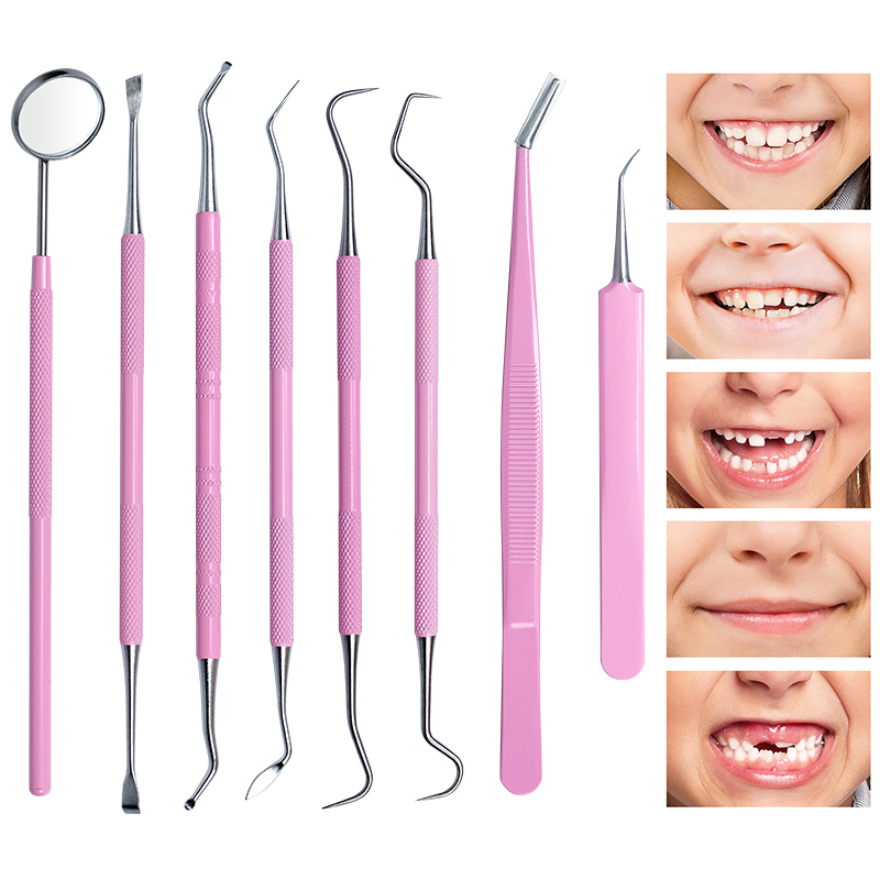 1 szt. Różowy Pęseta Dentystyc – Dental Mirror Probe recenzja i cena