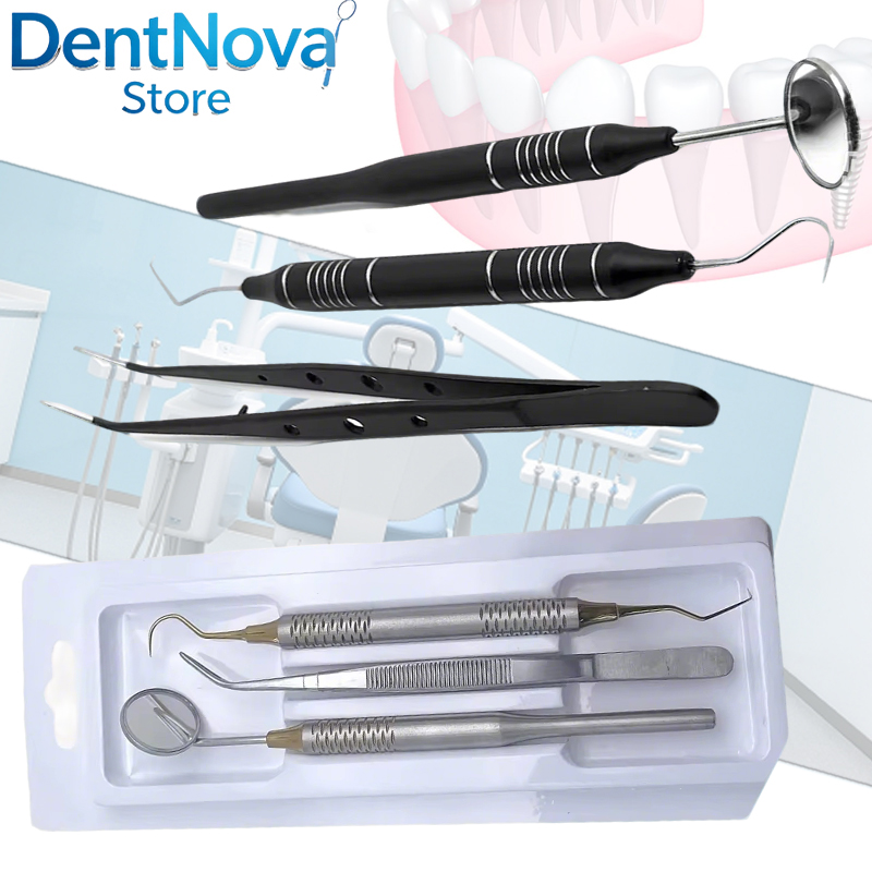 Zestaw do badania stomatologic – Dental Mirror Probe recenzja i cena