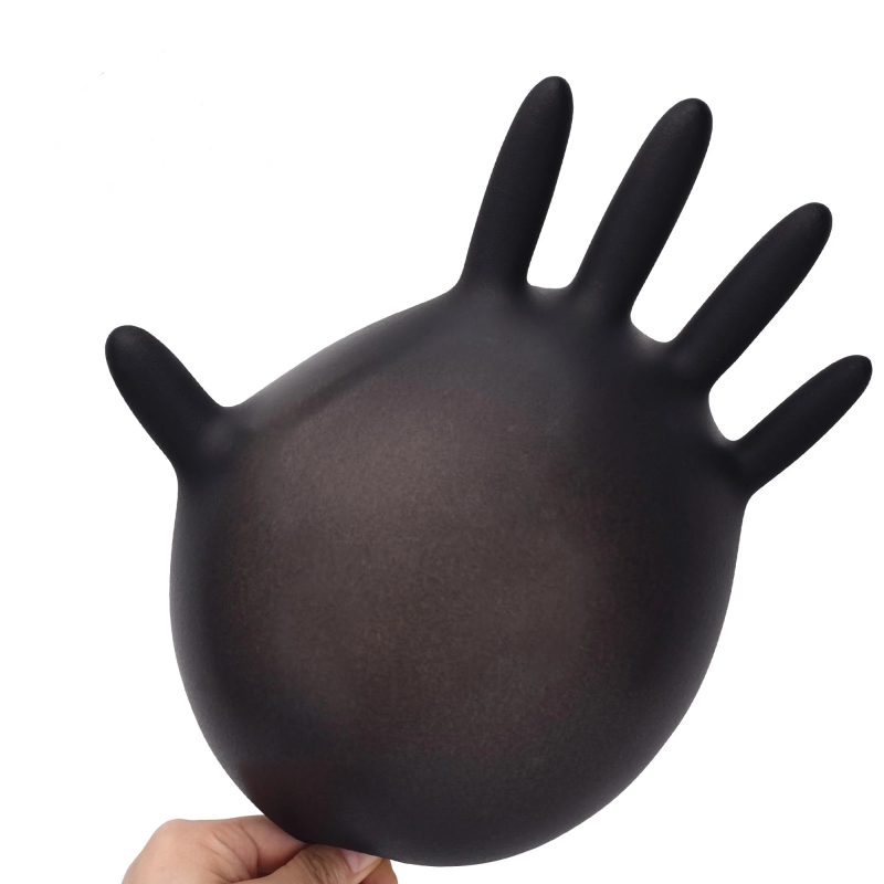 20 szt. Czarne jednorazowe ręk – Disposable Gloves Nitrile recenzja i cena