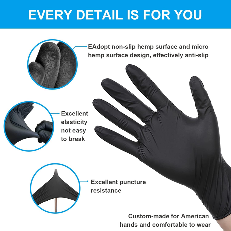20/50/100 szt. Jednorazowe ręk – Disposable Gloves Nitrile recenzja i cena