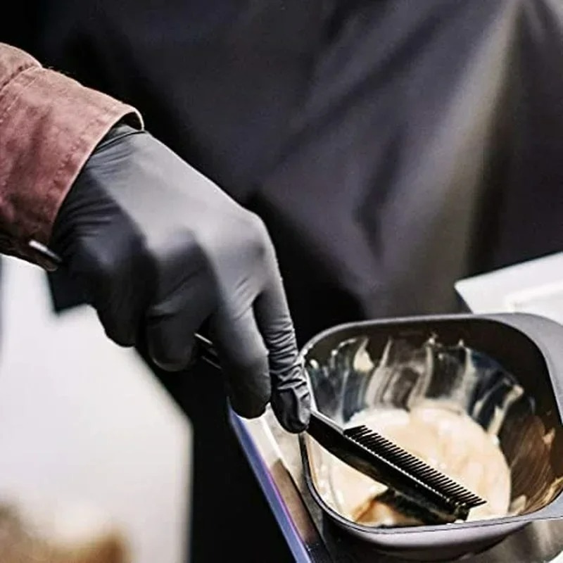 Czarne nitrylowe rękawice jedn – Disposable Gloves Nitrile recenzja i cena