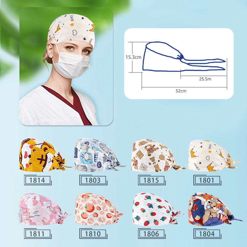Women Surgicals Caps Cotton Do – Medical Lab Work recenzja i cena