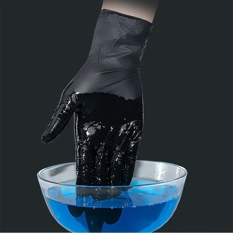 1/100 szt. Jednorazowe czarne  – Disposable Gloves Nitrile recenzja i cena
